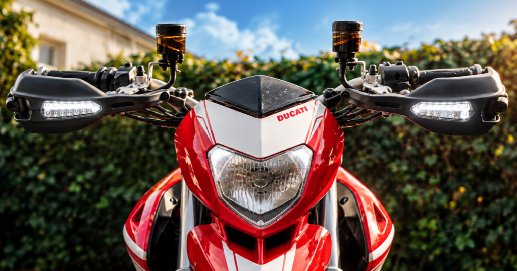 Ducati Hypermotard 1100 and 796 LED DRL conversion kit