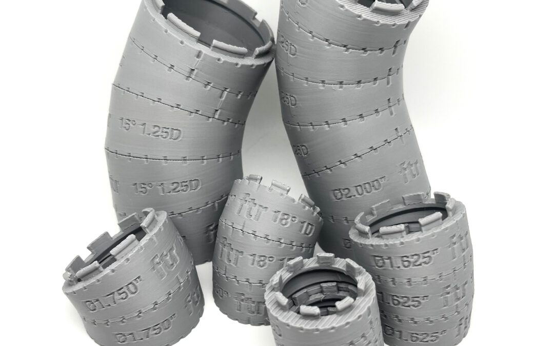 Pie-Cut Tube Mock-up Planner – Imperial (Inch) – Single Diameter Bundle – Exhaust, Roll Cage & Fabrication (3D Printable)