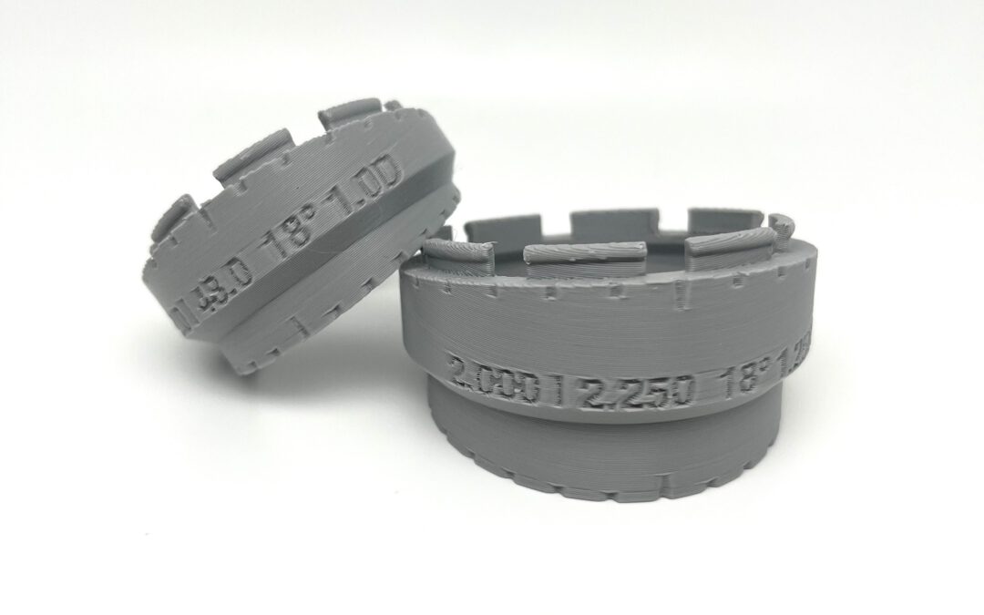 Stepped Tube Adapter Mock-up Planner – Imperial (Inch) – Exhaust & Fabrication (3D Printable)