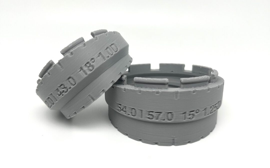 Stepped Tube Adapter Mock-up Planner – Metric (mm) – Exhaust & Fabrication (3D Printable)