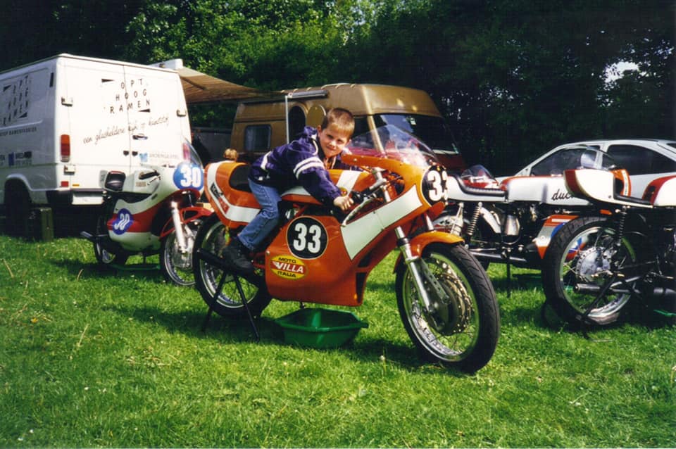 Villa motor Historic motorcycle racing photo from the Futuri Motion Tech story