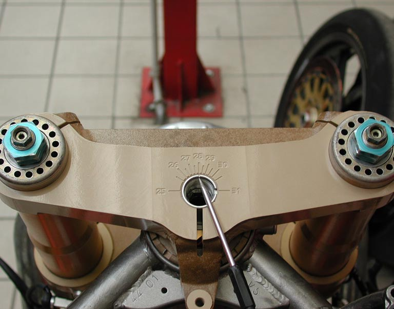 Ducati Corse Triple Clamp Offset Setting Tool – 996RS / 998RS / 999RS (3D Printable)