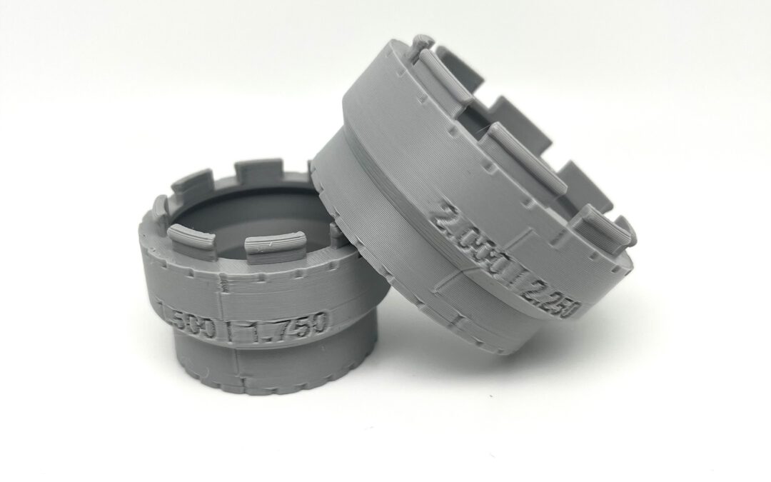 Straight Stepped Tube Adapter – Imperial (inch) – Exhaust & Fabrication (3D Printable)