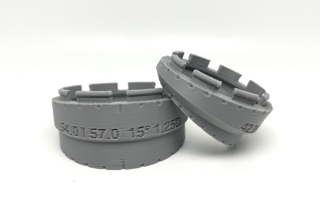 Angled Stepped Tube Adapter Mock-up Planner – Metric (mm) – Exhaust & Fabrication (3D Printable)